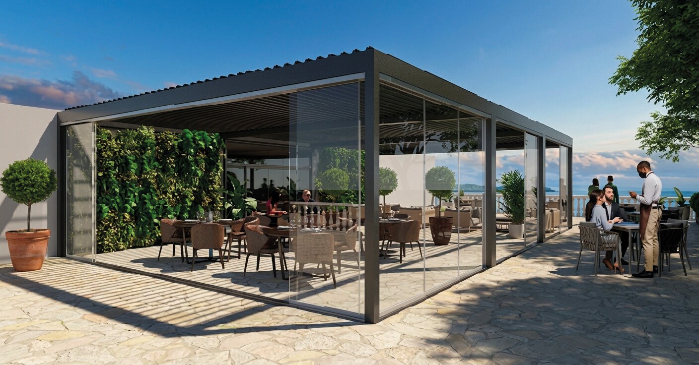 Pergola bioclimatica Agava JY 220
